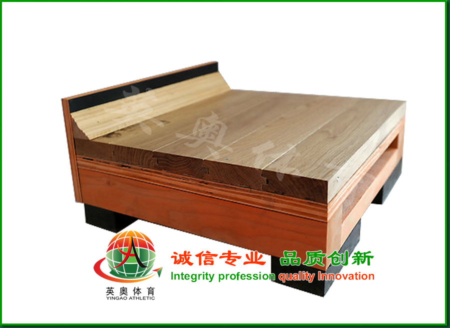 单龙骨橡木运动实木地板
